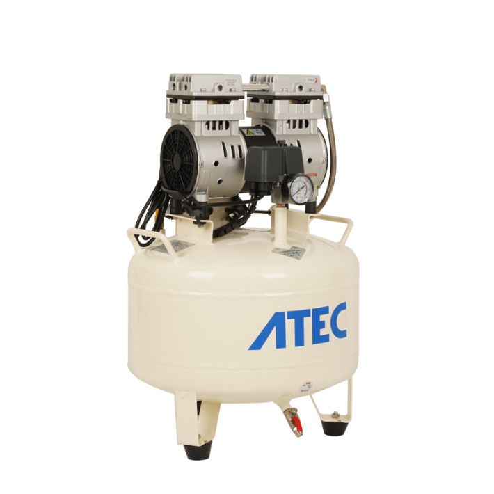 Dynamic AT80-38 Dental Silent Oil-free Air Compressor 30L Tank 0.75kW/1HP